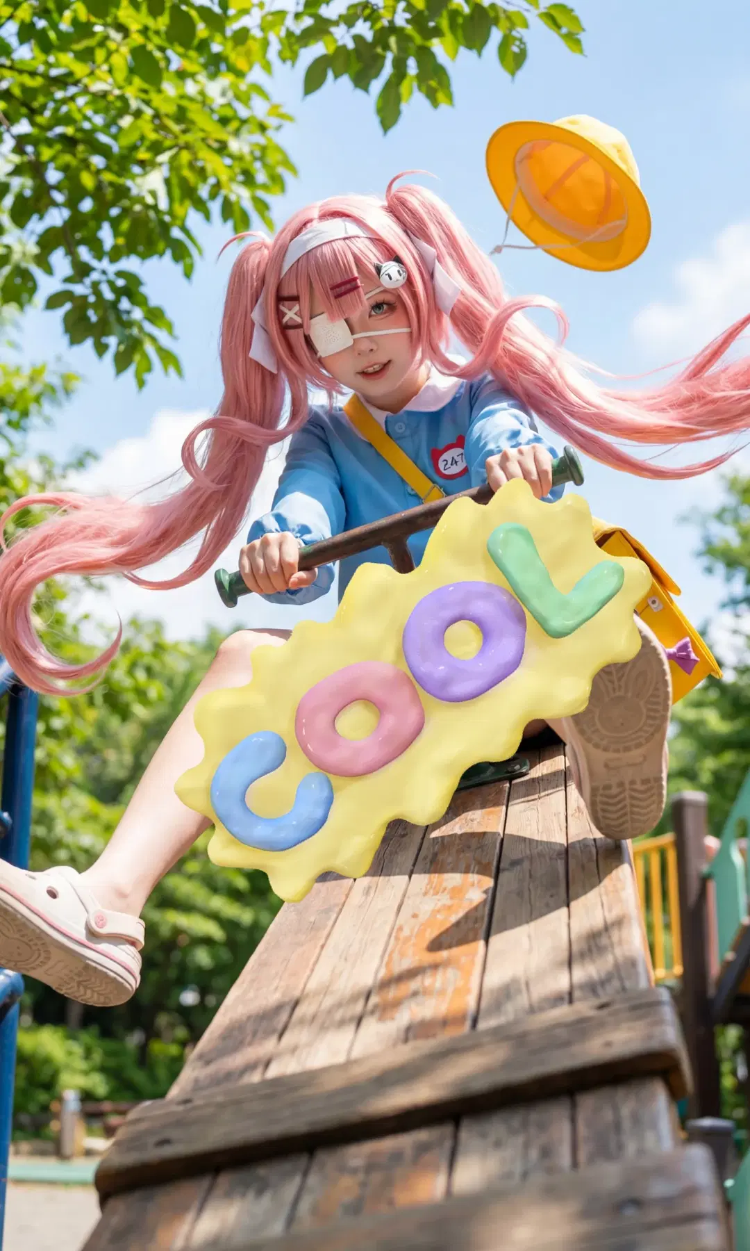 【Z47コスプレ】『アズールレーン』Z47のベースボール着せ替え撮影記録 - 万艳同芳 - 2枚目