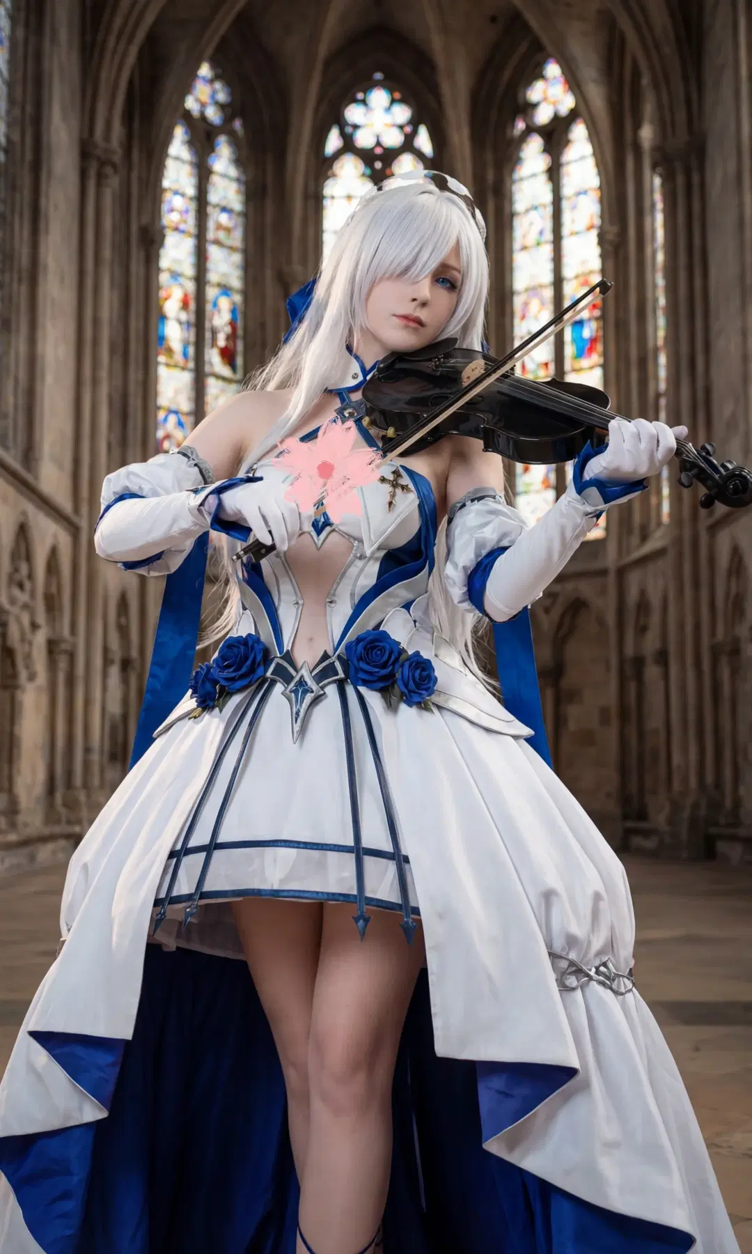 碧藍航線, 小提琴, 布倫努斯cos, 教堂cosplay, 春日特派員