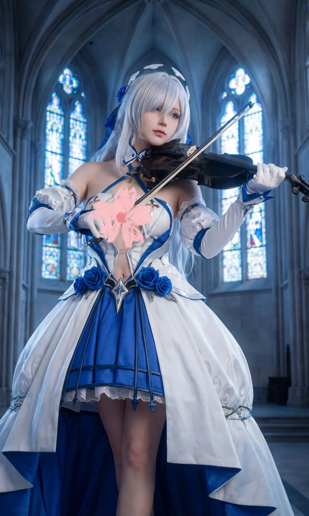 【ブレンヌス コスプレ】アズールレーンの教会バイオリニスト - 万艳同芳 - 2枚目