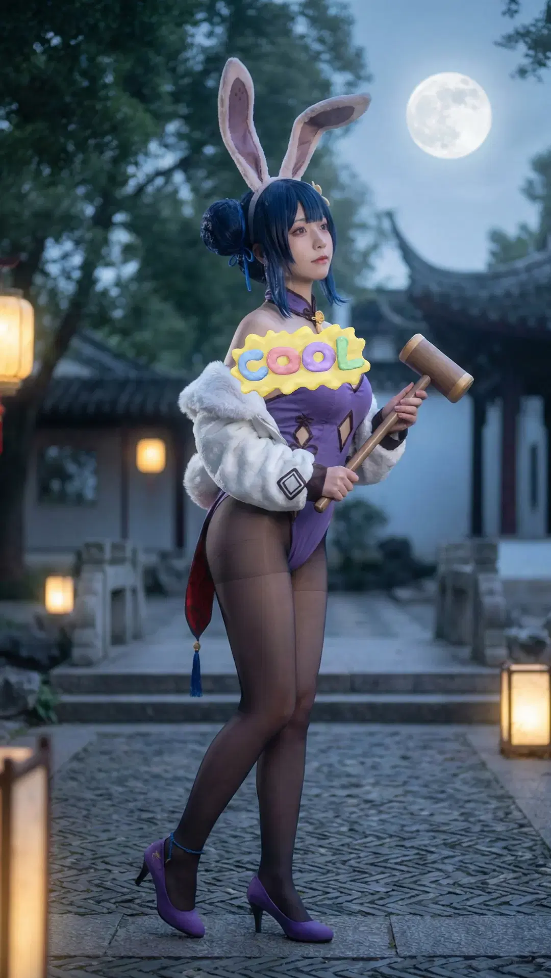 【寧海cos】碧藍航線月兔偶像與春日街拍 - 万艳同芳 - 第2張