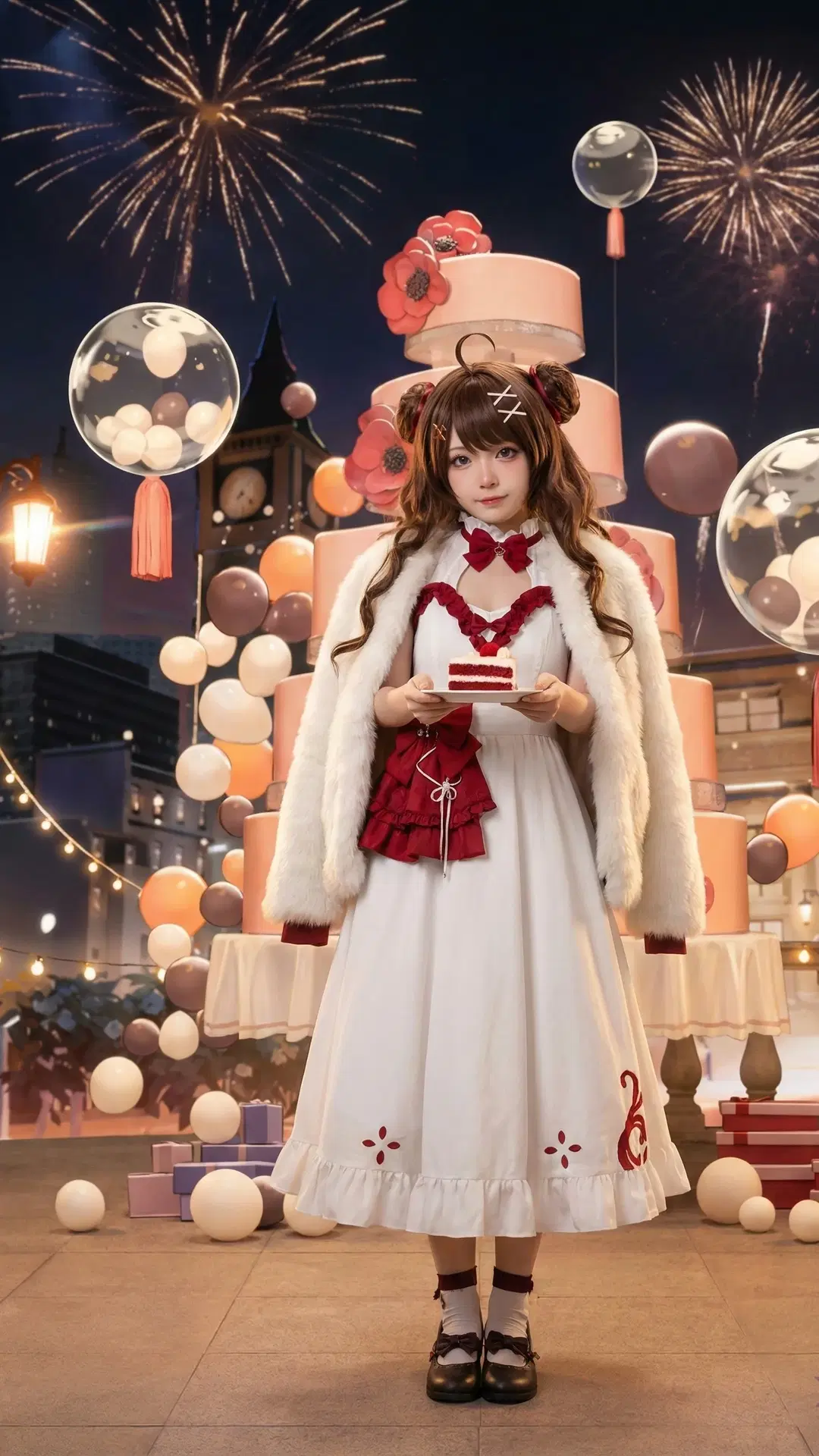 [Ping Hai cosplay] Azur Lane Ping Hai: Kitchen & Nightscape Portrait Showcase by 万艳同芳 - Image 2