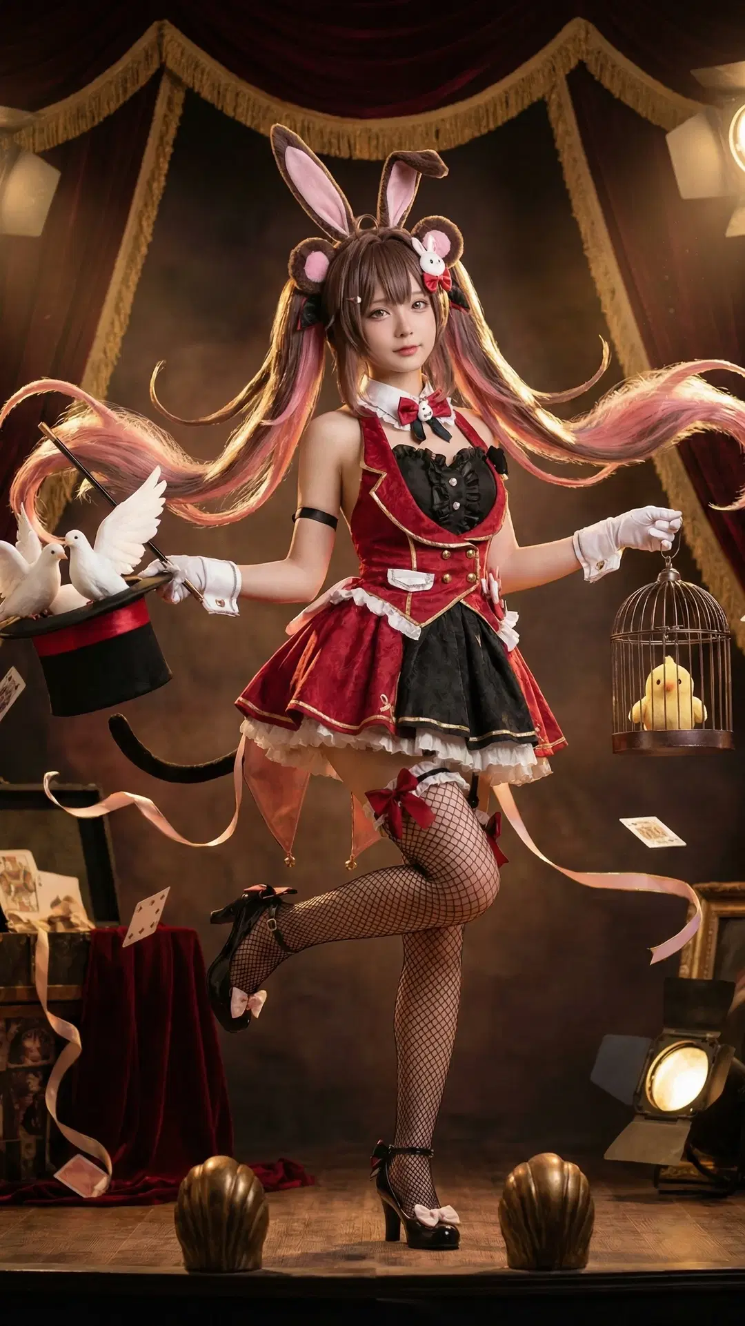 碧蓝航线, 渔网袜, 山风cos