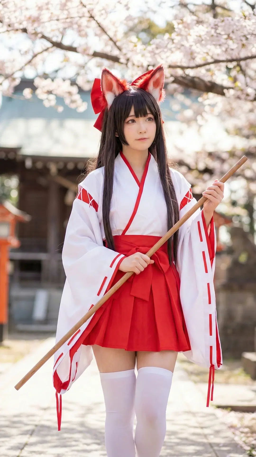 【春月コスプレ】『アズールレーン』春月、満開の桜と温泉のデュアルスタイル公開 - 万艳同芳 - 6枚目