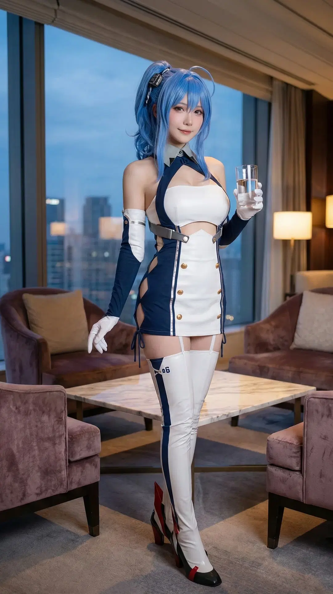 White stockings, St. Louis cosplay