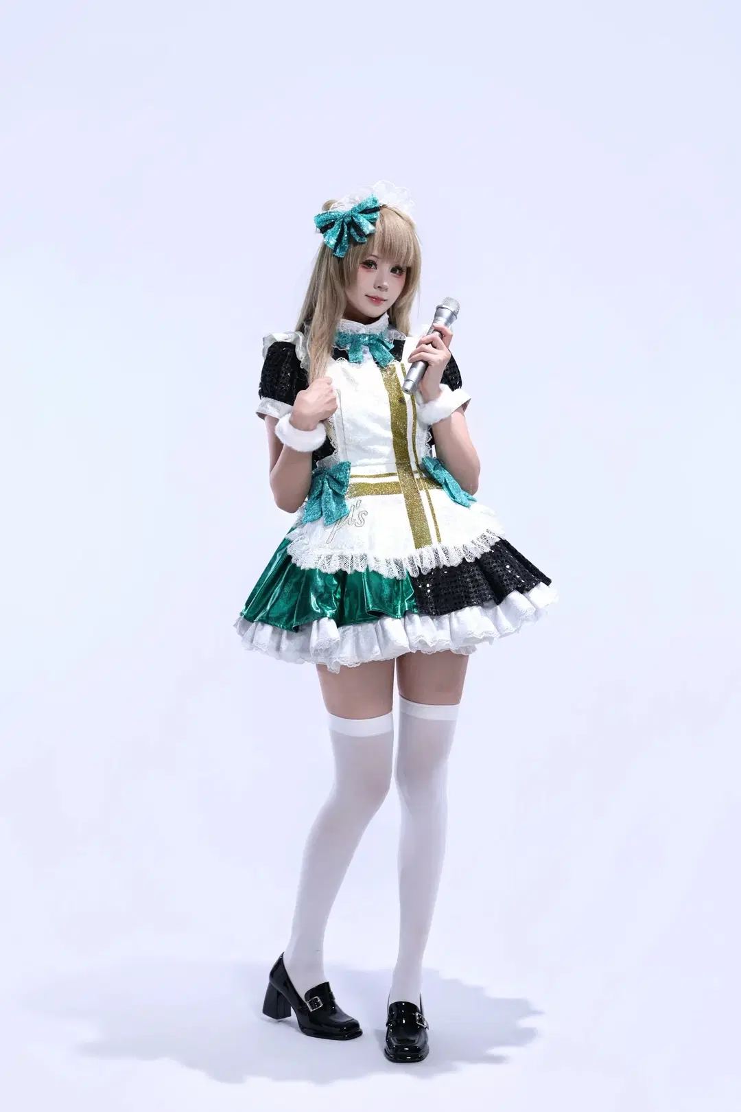 cosplay, 南小鸟cos, 打歌服, lovelive, 丝袜