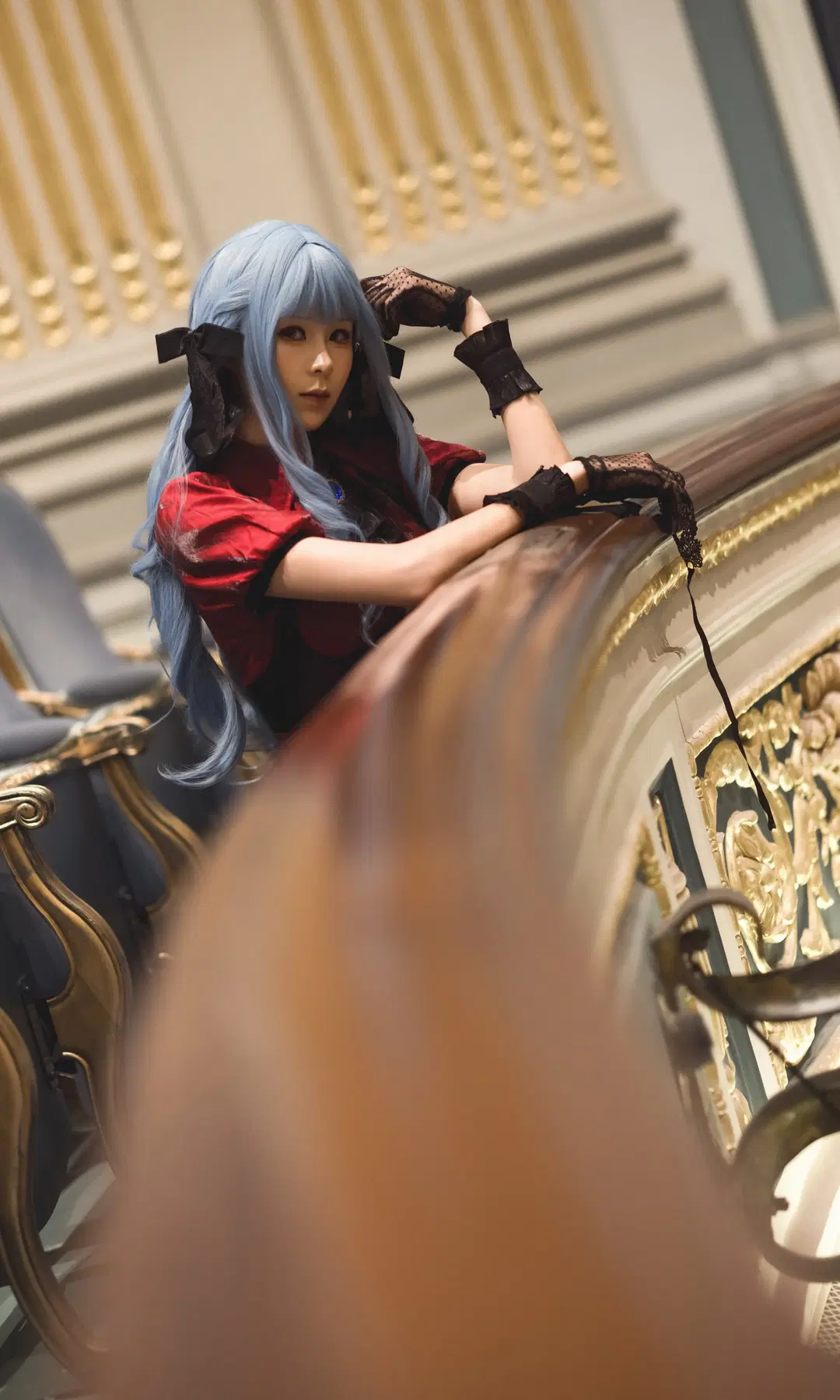 [Sakiko Toyokawa cosplay] BanG Dream! Ave Mujica: Red and Black Contrast Theatrical Nocturne by 编号0827 - Image 10