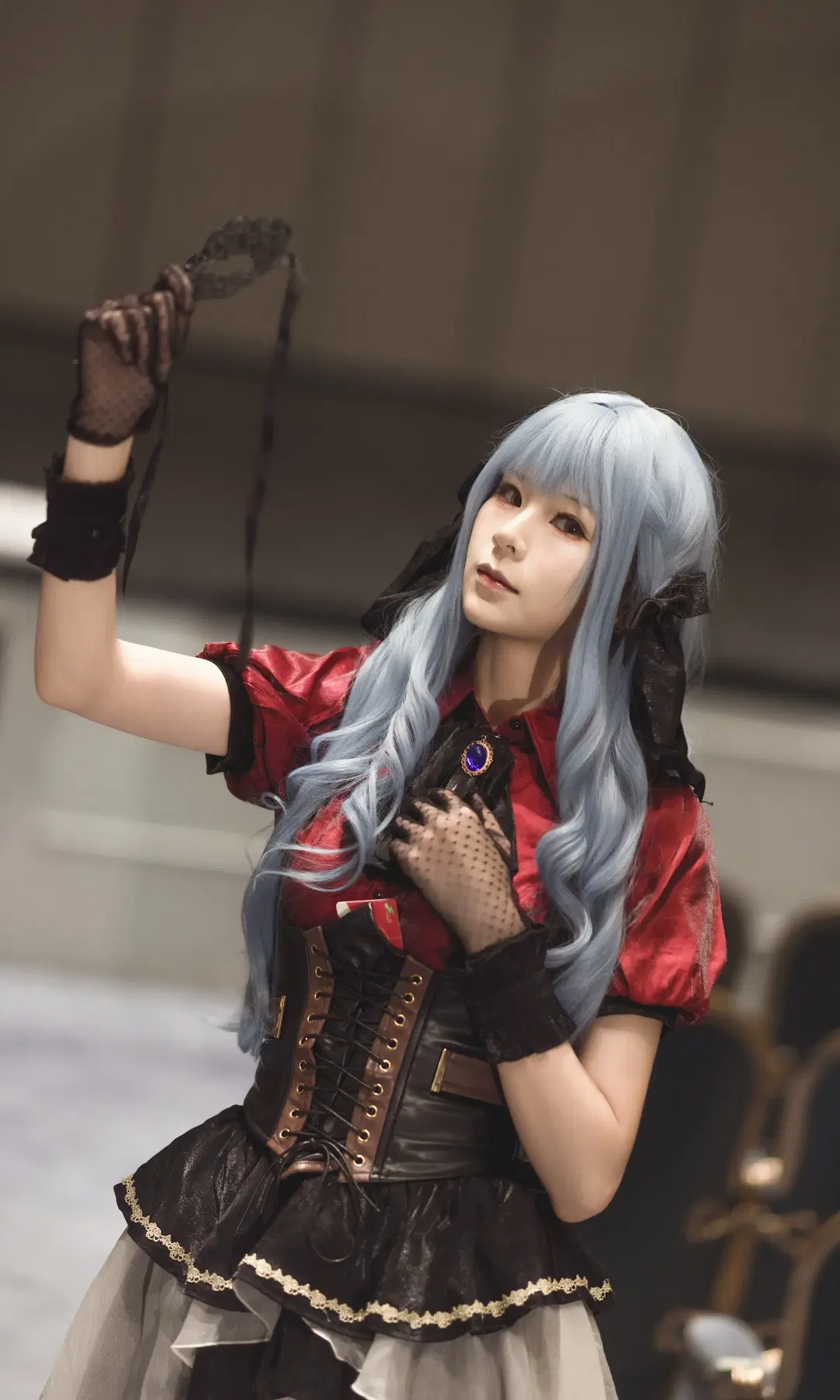 [Sakiko Toyokawa cosplay] BanG Dream! Ave Mujica: Red and Black Contrast Theatrical Nocturne by 编号0827 - Image 7