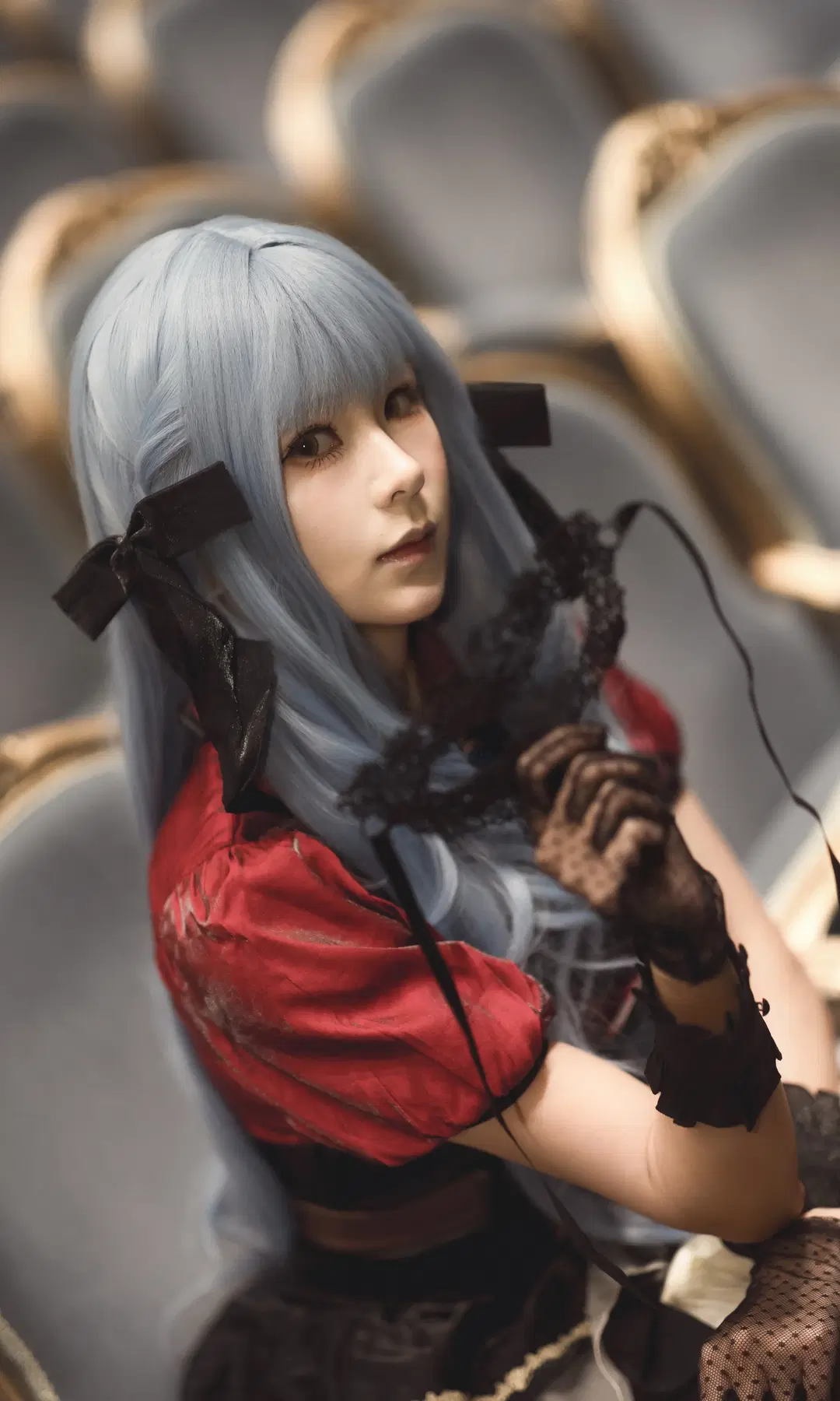 [Sakiko Toyokawa cosplay] BanG Dream! Ave Mujica: Red and Black Contrast Theatrical Nocturne by 编号0827 - Image 9