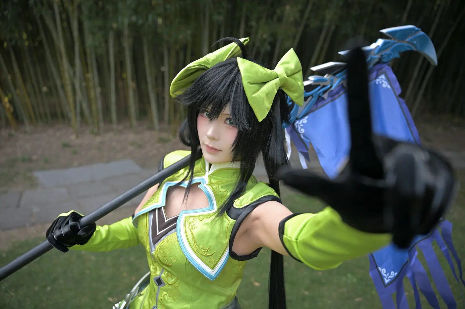 [Sun Shangxiang cosplay] Heavy Firepower of the Young Mistress in the Bamboo Forest: Honor of Kings