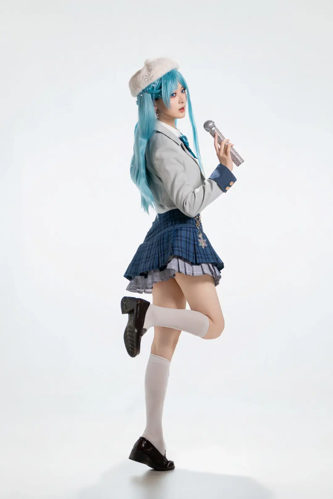 cosplay, 王者荣耀, 王昭君cos, 白丝, 闪光计划