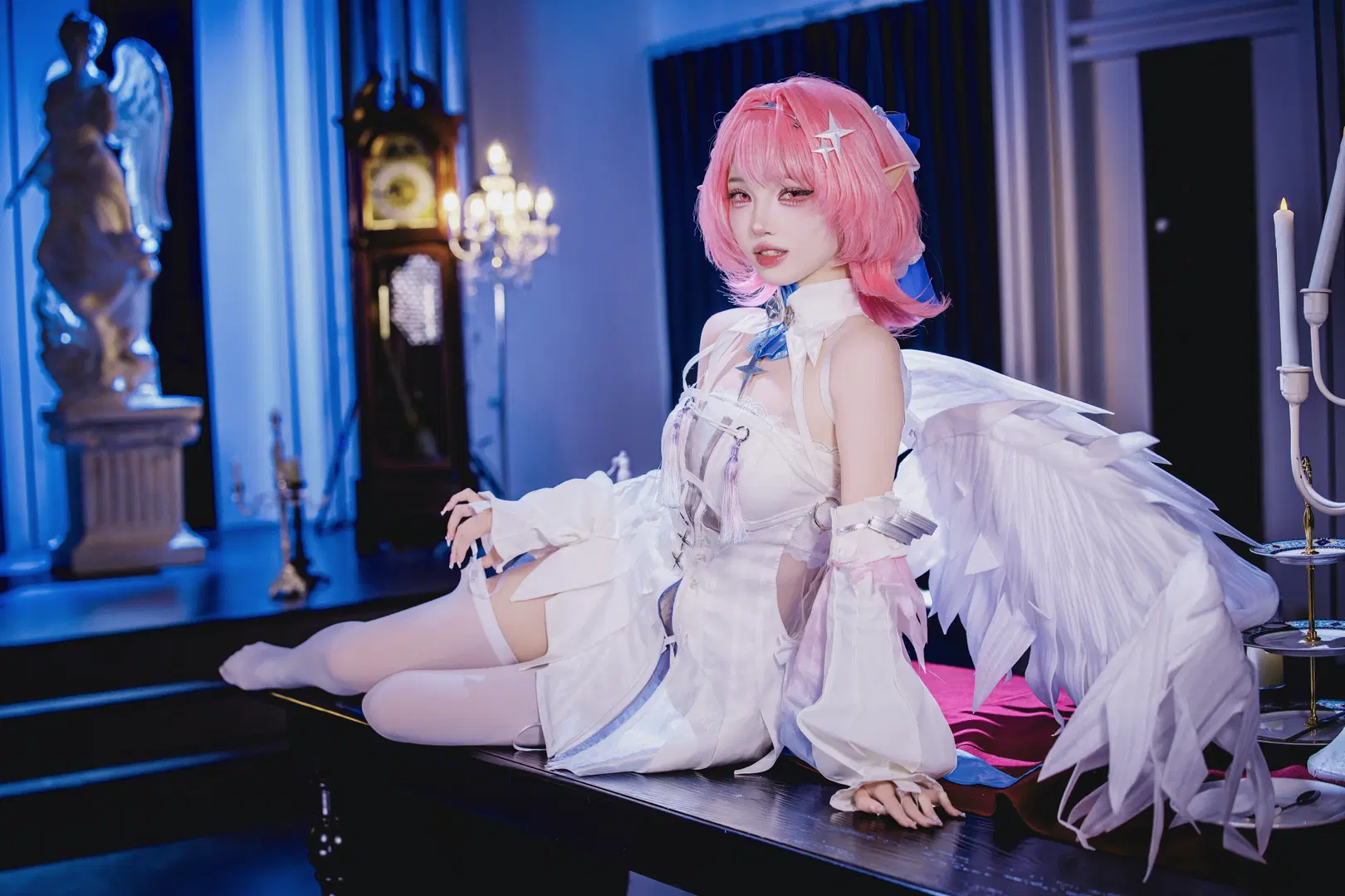 [Remielle-9 cosplay] Zenless Zone Zero: Elf Angel in a Classical Atmosphere by 茶包 - Image 6