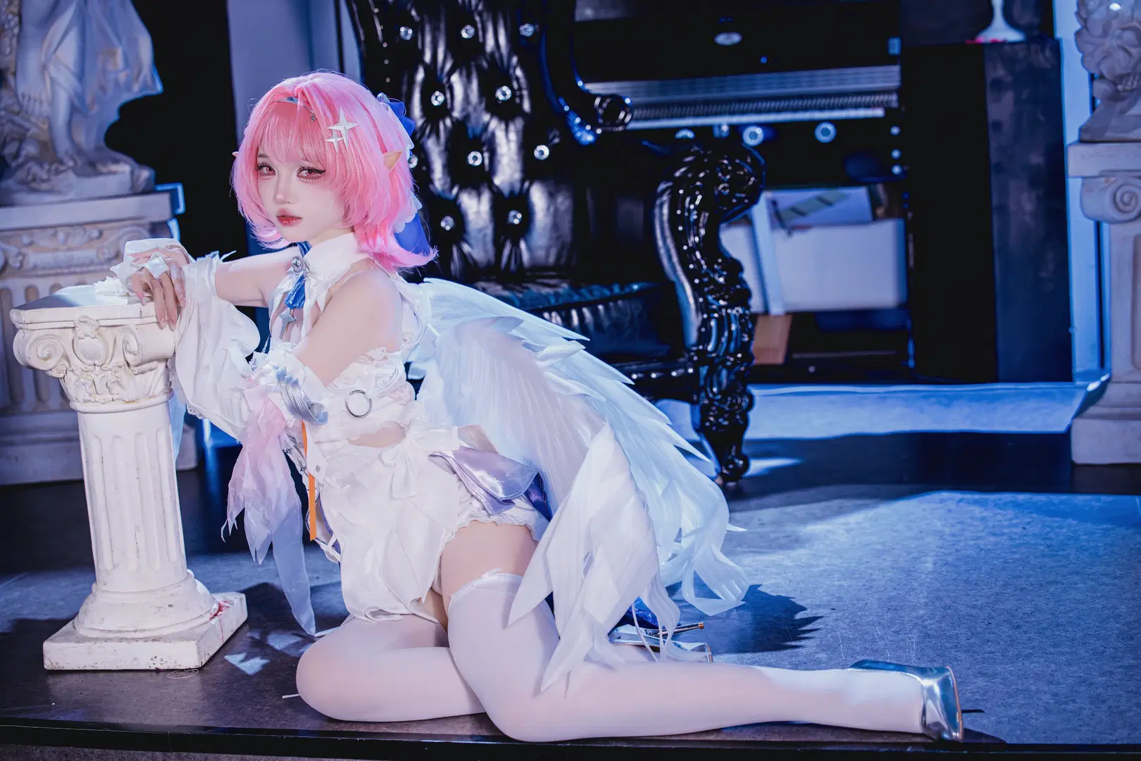 [Remielle-9 cosplay] Zenless Zone Zero: Elf Angel in a Classical Atmosphere by 茶包 - Image 7