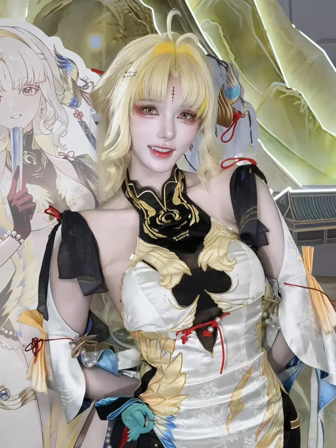 鸣潮, cosplay, 鸣潮创作激励, 穗穗cos, 等身手办