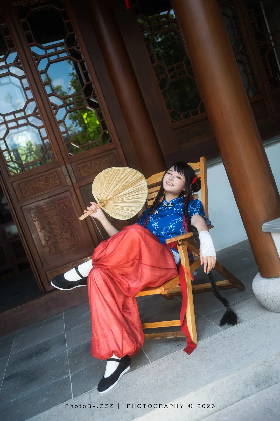 Chinese Girl Traditional Chinese Style Martial Arts Portrait: I Definitely Didn't Slack Off on This Stance by 晴修勾 - Image 2