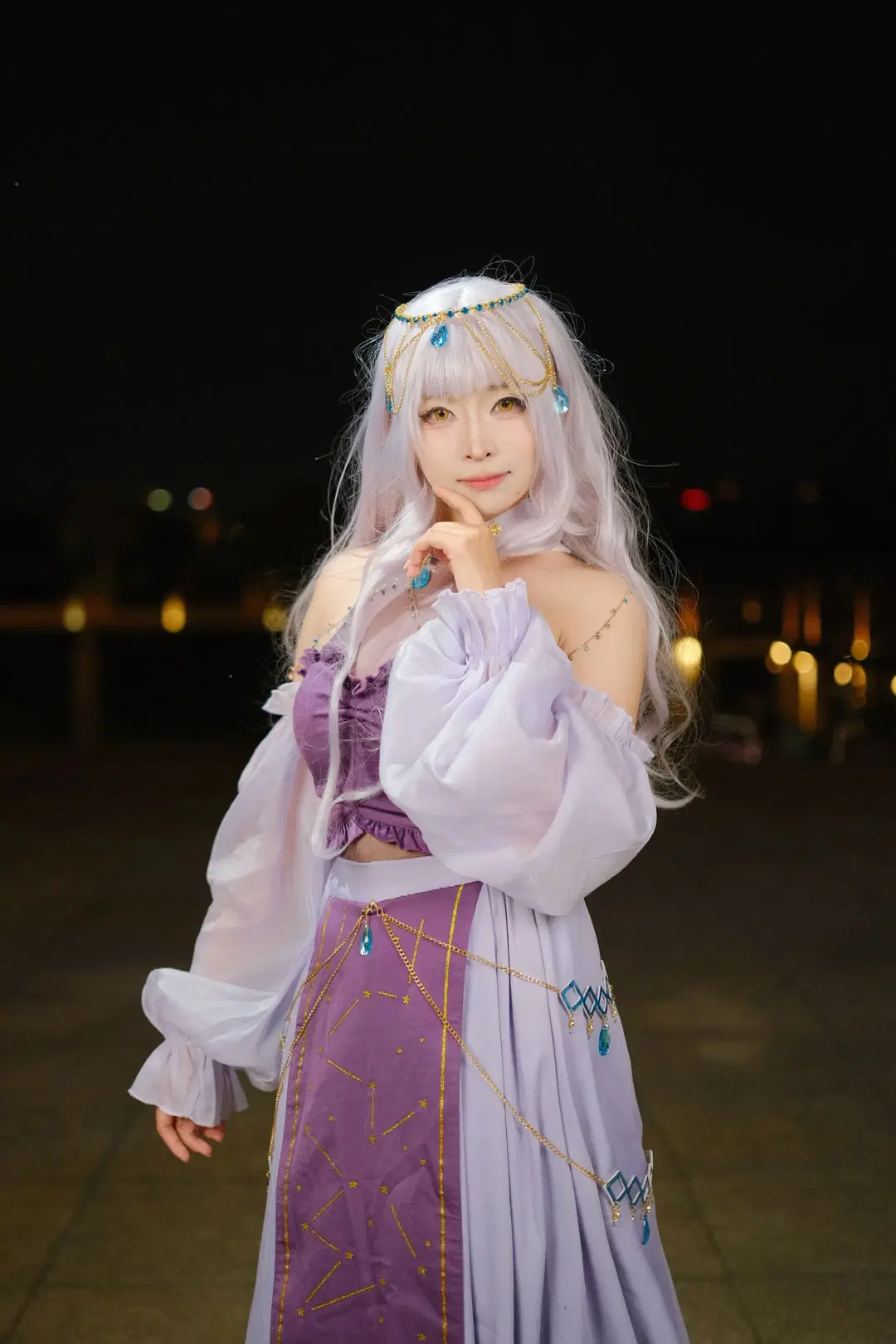 【凑友希那cos】Bang Dream! 夜空下的紫白月光 - 卷卷卷 - 第2张