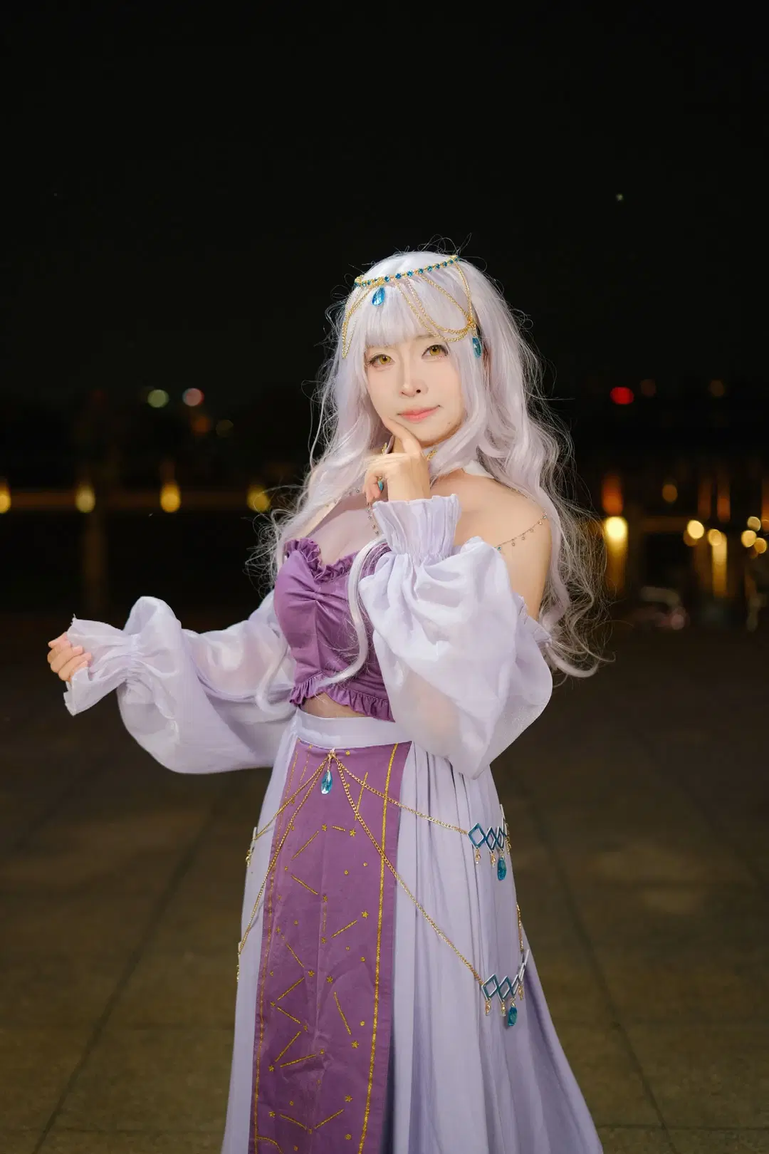 【凑友希那cos】Bang Dream! 夜空下的紫白月光 - 卷卷卷 - 第3张