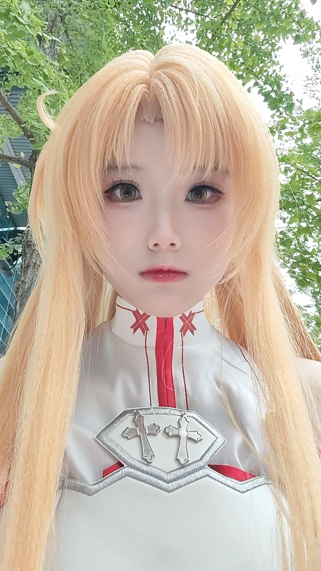 [Asuna cosplay] Sword Art Online Knights of Blood battle uniform texture restoration by 半岛铁盒. - Image 2