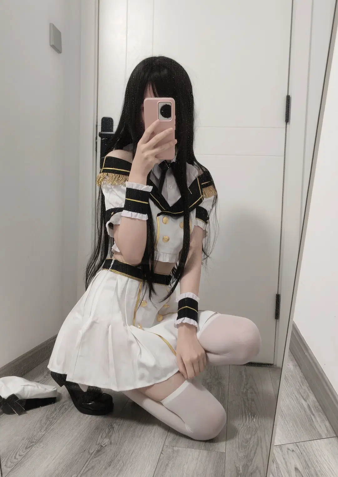 这套军风改良水手服真的很好拍 - 半岛铁盒. - 第3张