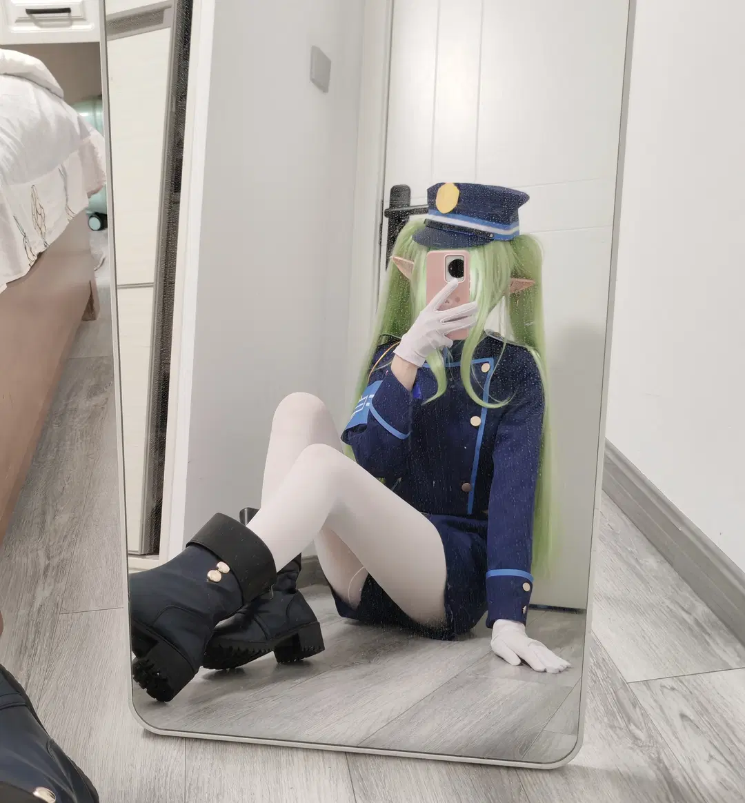 【橘望cos】铁道双子制服与白丝 - 半岛铁盒. - 第3张