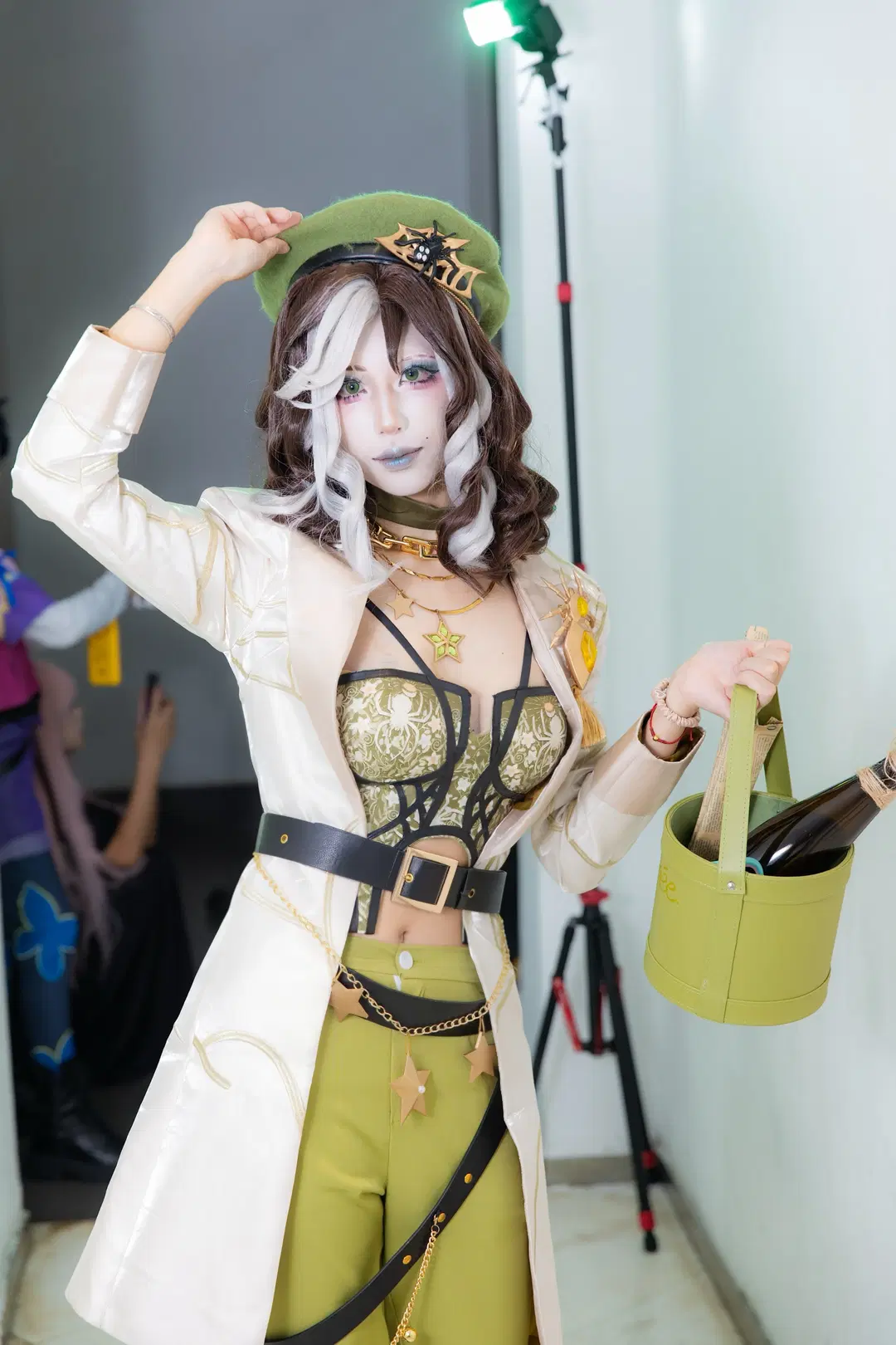 二次元摄影, 场照, 第五人格, 调酒师cos, 静安大悦城