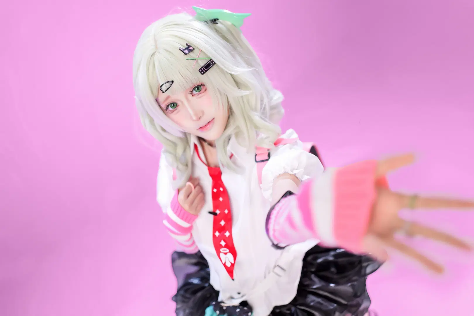 【千夏cos】绝区零千夏棚拍动作参考记录 - 段景📸 - 第6张