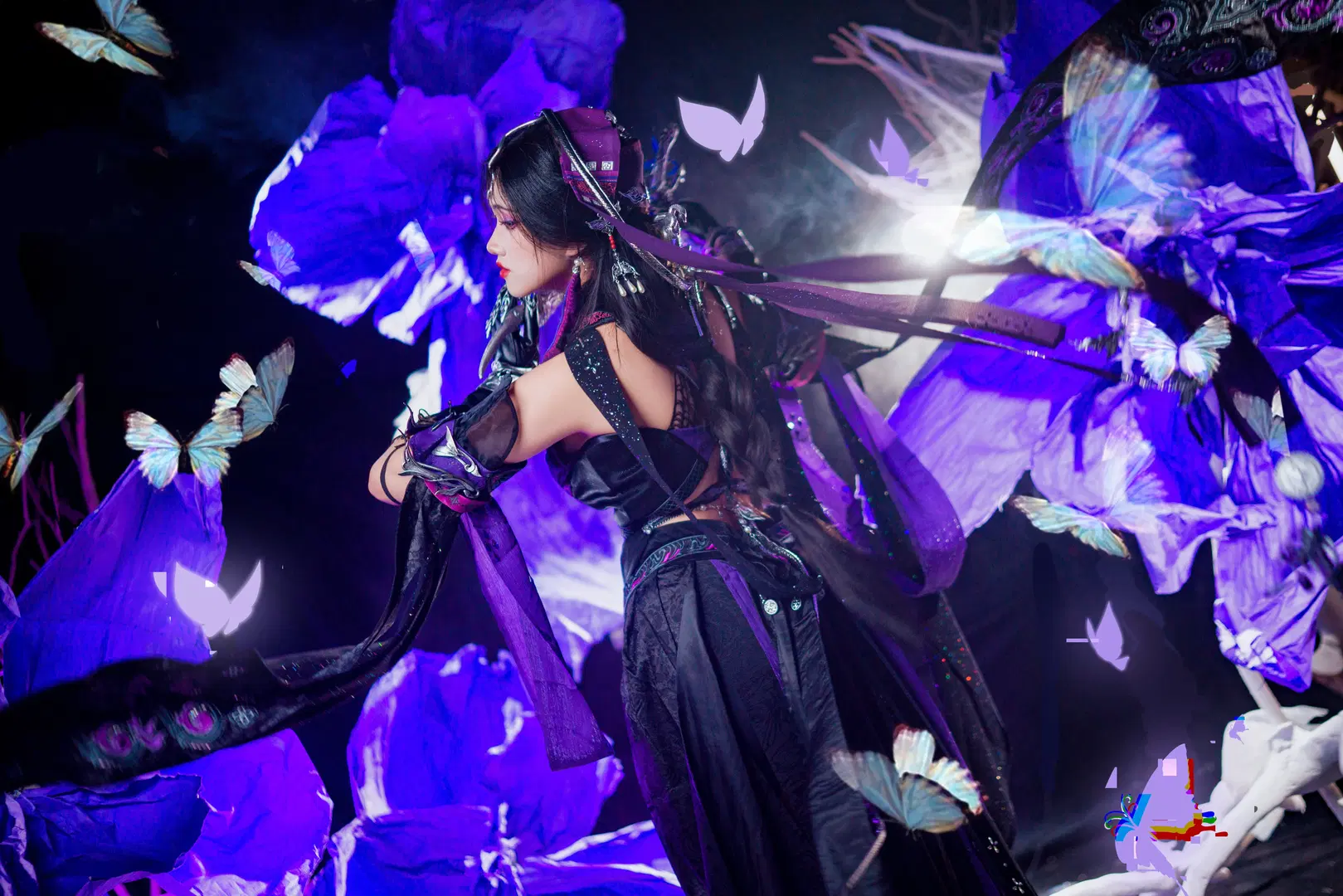 [Five Poisons Sect Cosplay] JX3 Online Chengji Set Poison Sister: Exploring Mysterious Miao Frontier Aesthetics by ELIZER（cos版） - Image 2