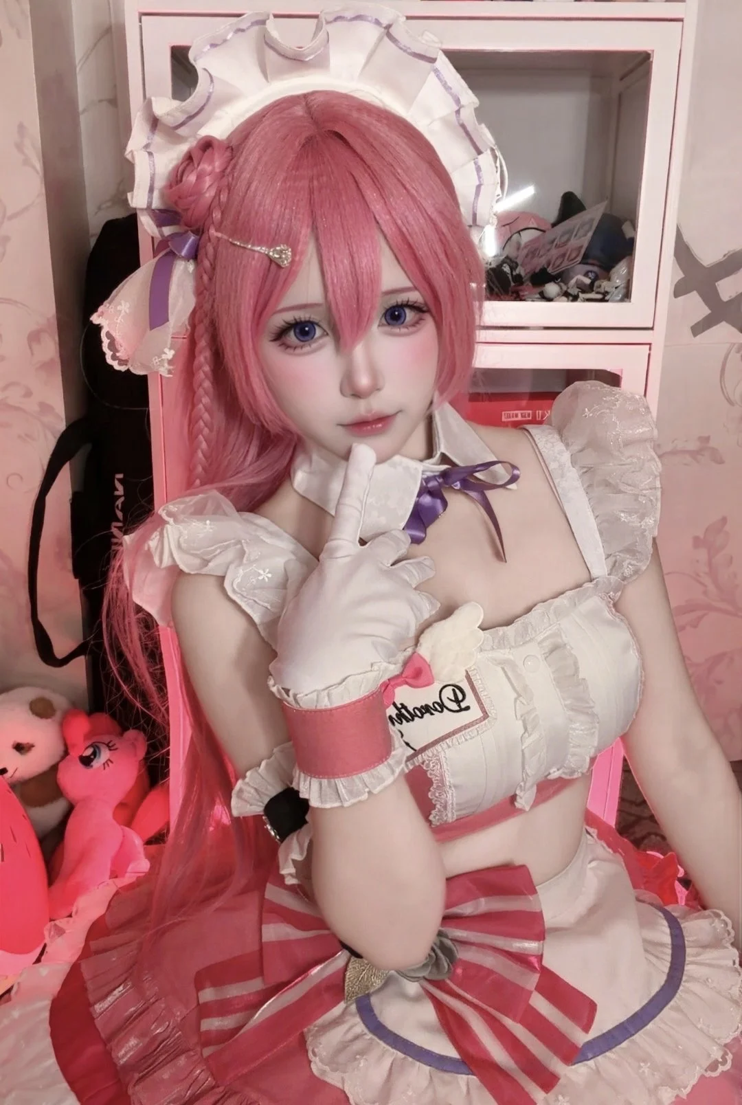 【桃乐丝cos】妮姬胜利女神 这还不把你拿下 - 音梨梨 - 第2张