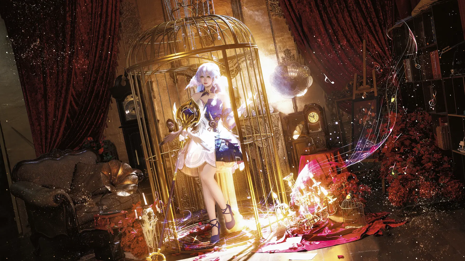 【知更鸟cos】崩坏星穹铁道金丝鸟笼里的奇幻奇遇 - 蔚然 - 第2张