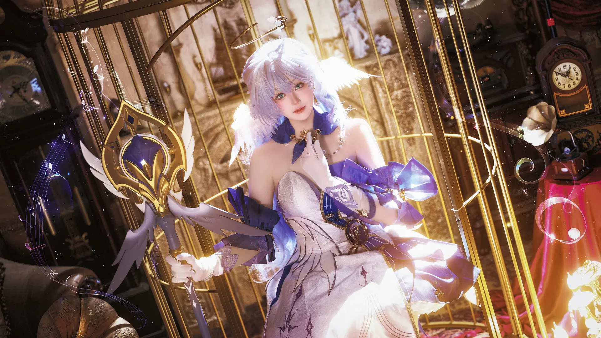 【知更鸟cos】笼中歌者的星光与哀伤 - 蔚然 - 第2张