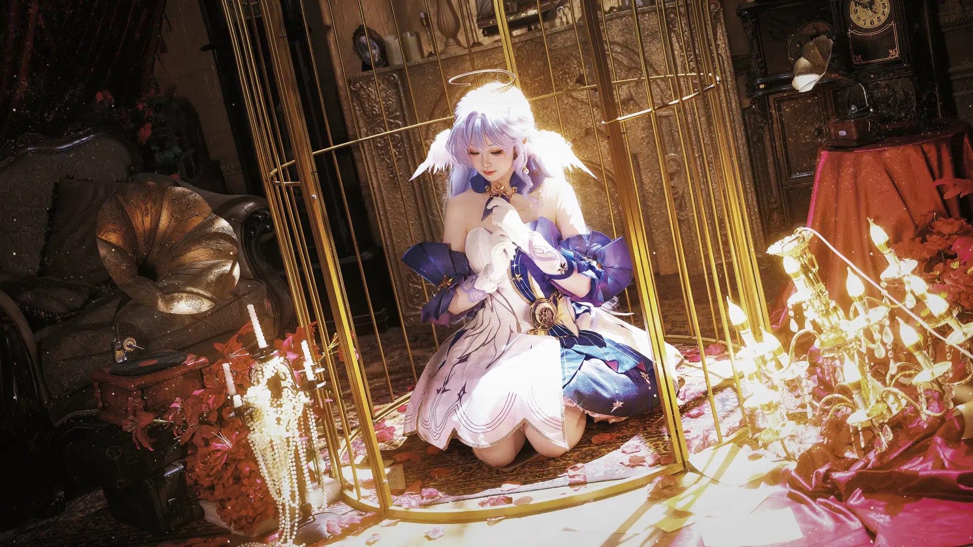 【知更鸟cos】笼中歌者的星光与哀伤 - 蔚然 - 第3张