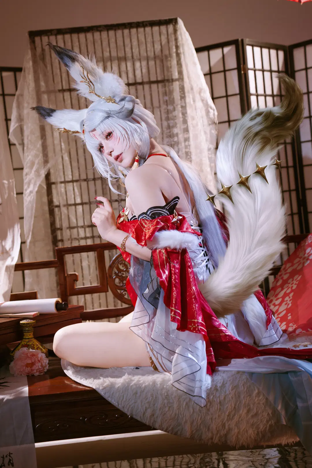 鸣潮, 狐妖, 国风, 兽耳, 心月狐cos
