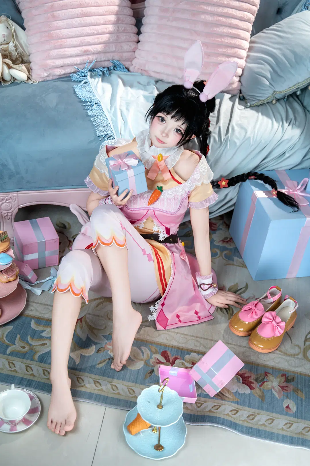 斗罗大陆, 二次元写真, 小舞cos, 玉兔cos, 中秋cosplay