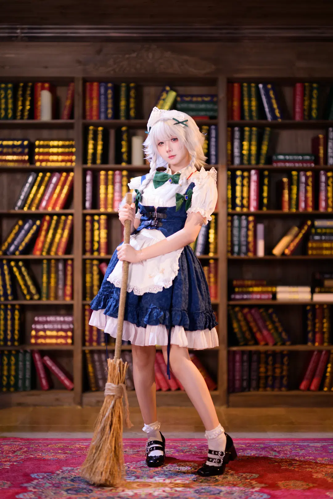【十六夜咲夜cos】东方Project完美潇洒的女仆长，时间与飞刀的掌控者 - 银河天路 - 第6张