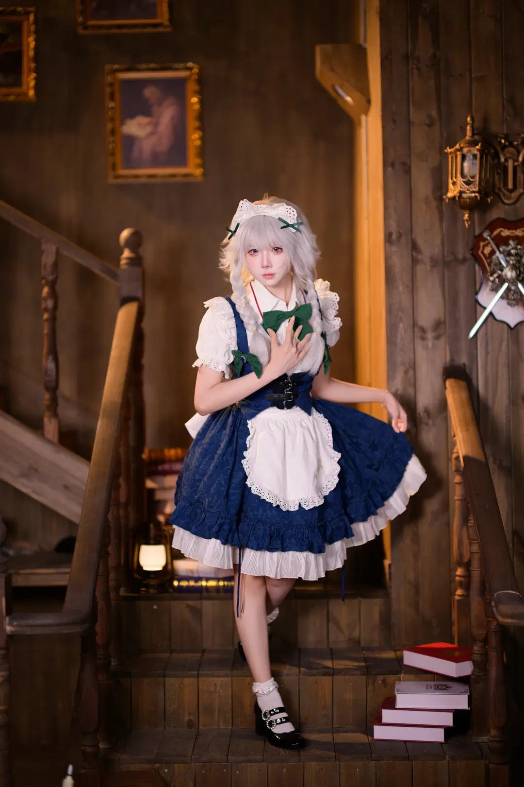 【十六夜咲夜cos】东方Project完美潇洒的女仆长，时间与飞刀的掌控者 - 银河天路 - 第8张