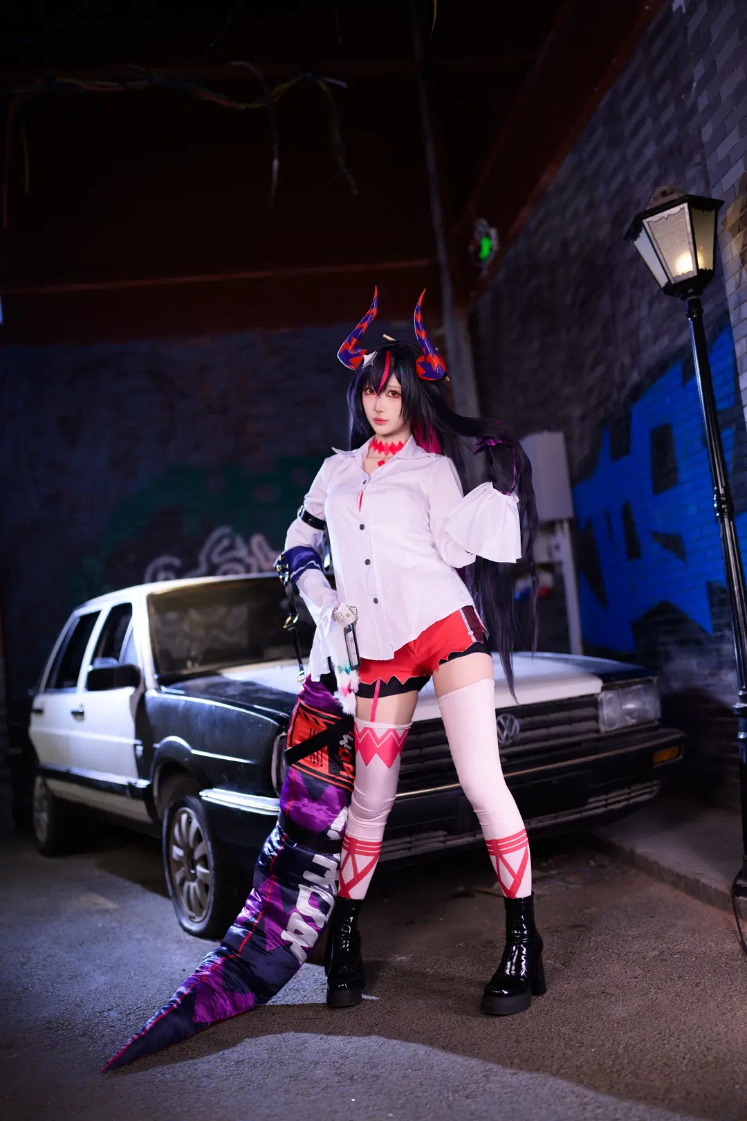 异环, 白丝, 真红cos