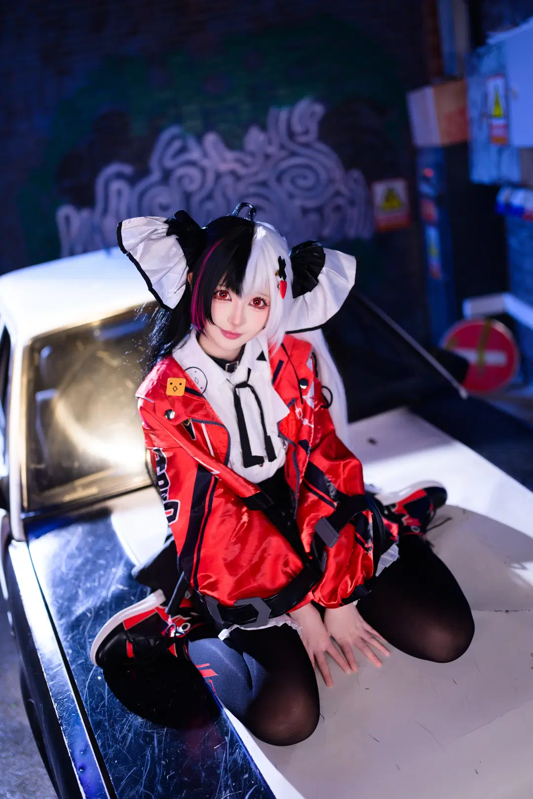 【安魂曲cos】异环街头暗黑少女的微表情拿捏 - 银河天路 - 第6张