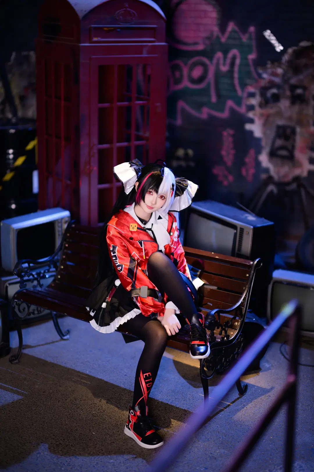【安魂曲cos】异环街头暗黑少女的微表情拿捏 - 银河天路 - 第8张