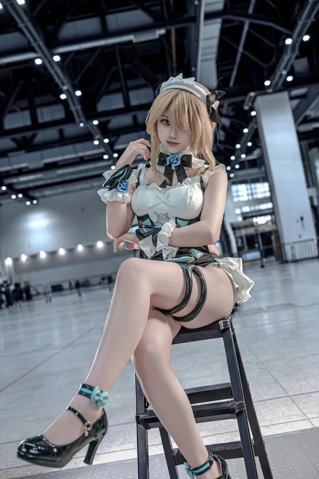 崩壊 3rd, リタコスプレ, コスプレ会場写真, ストッキング, シーソルトフラッペ