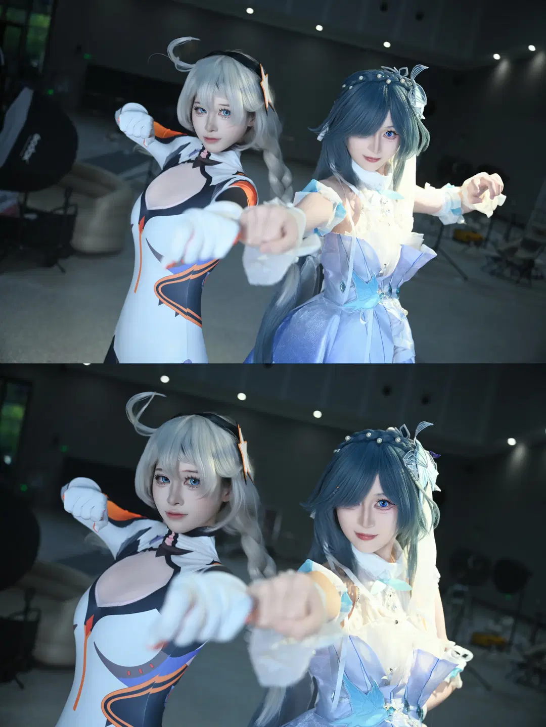 【琪亚娜cos】崩坏3太虚山喂鸡的场照记录 - 一口啾啾小猫 - 第5张