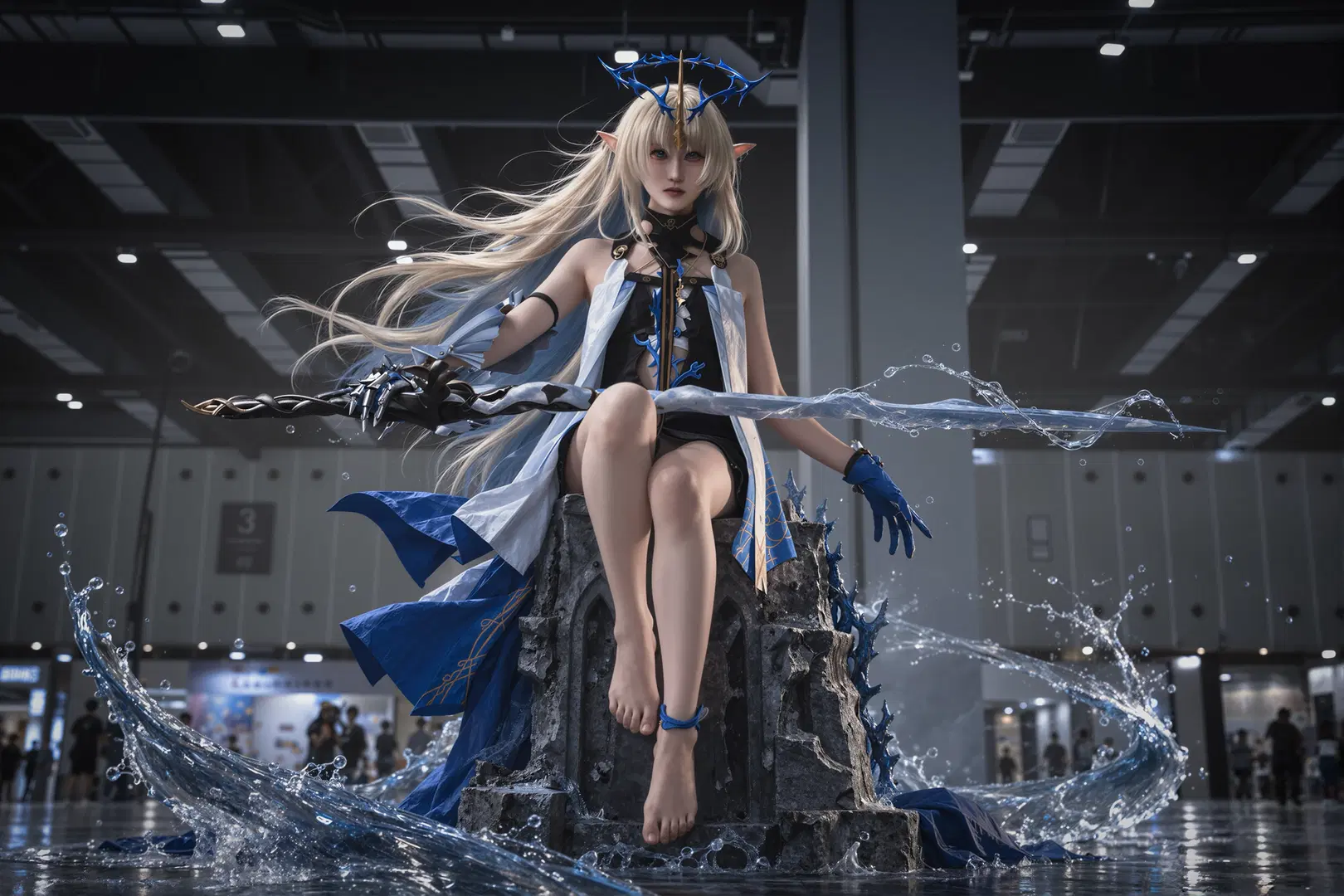 【フルールドリス コスプレ】『鳴潮』大カティシアのコスプレ会場写真 - 一口啾啾小猫 - 2枚目
