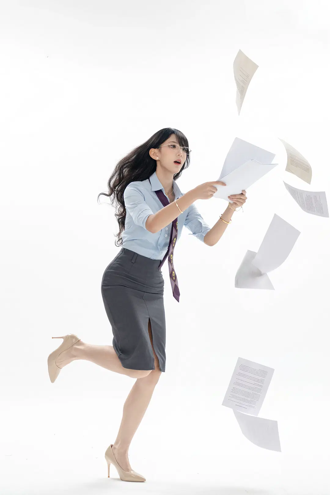 White Cyclorama Shoot: Workplace Elite Business attire styling Log by 雾亥 - Image 2