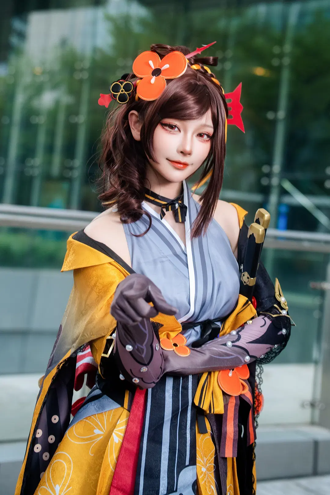 原神, 二次元看見計劃, 千織cos, 千織生日, 七工匠次元光影社