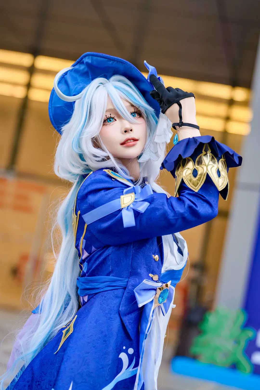 【芙宁娜cos】原神漫展现场的水神扮演记录 - 毛风狸花猫 - 第2张