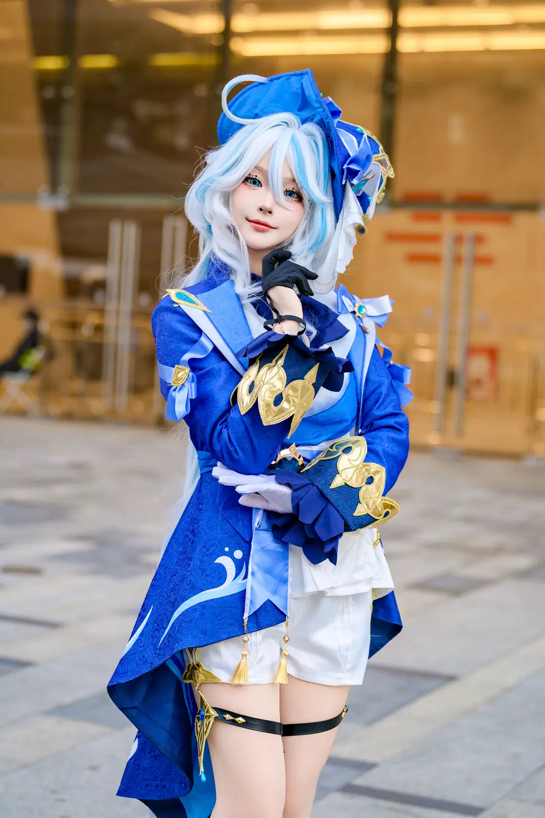 【芙宁娜cos】原神漫展现场的水神扮演记录 - 毛风狸花猫 - 第5张