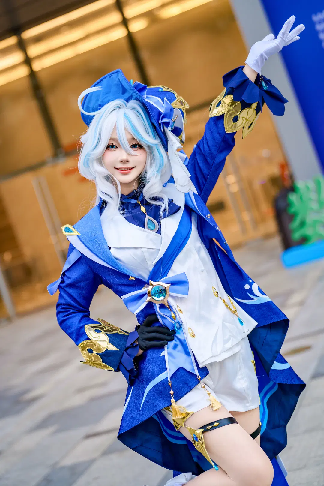 【芙宁娜cos】原神漫展现场的水神扮演记录 - 毛风狸花猫 - 第6张