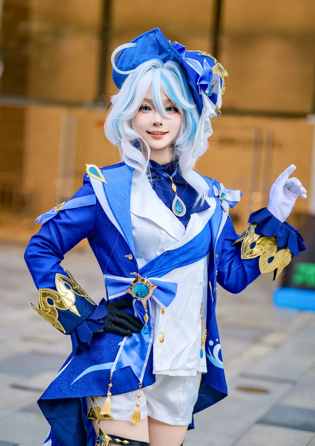 【芙宁娜cos】原神漫展现场的水神扮演记录 - 毛风狸花猫 - 第7张