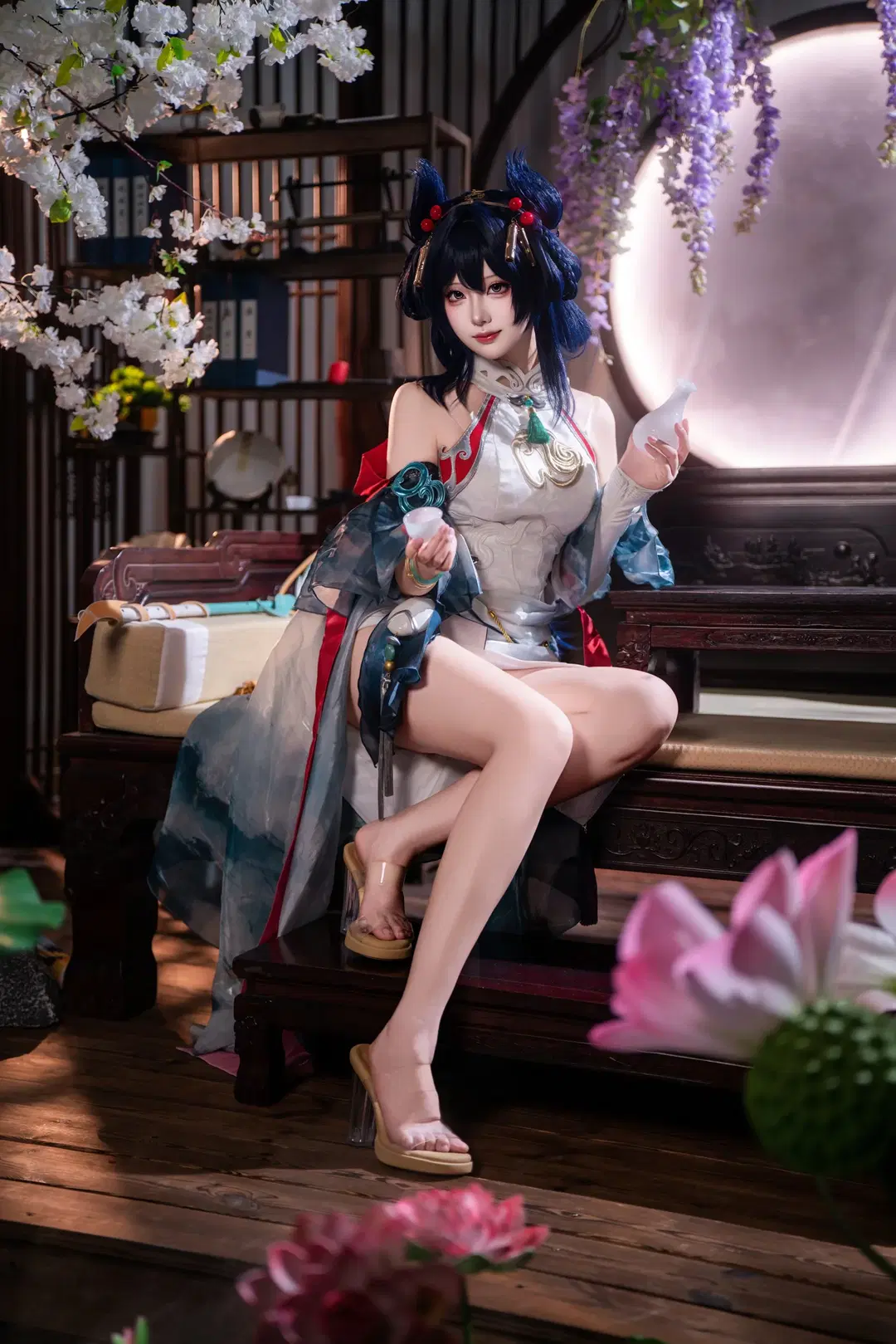 王者荣耀, 古风cos, 公孙离cos, 离恨烟, 中秋