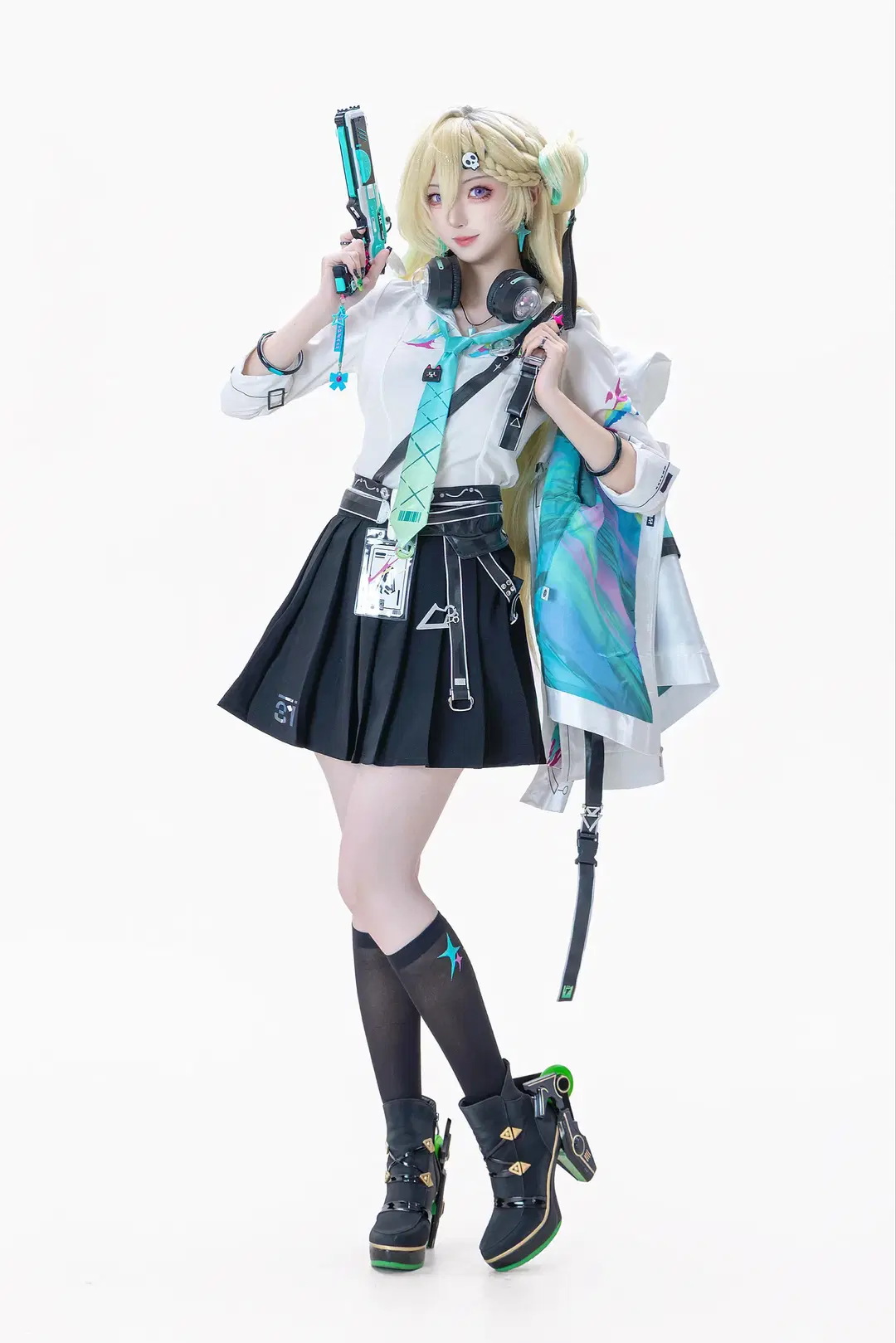 【琳奈cos】鸣潮白棚的折光异彩 - A_R_零 - 第6张