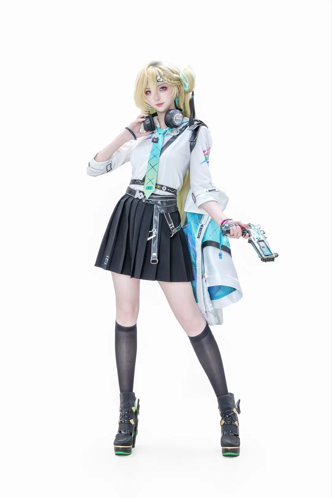 【琳奈cos】鸣潮白棚的折光异彩 - A_R_零 - 第7张