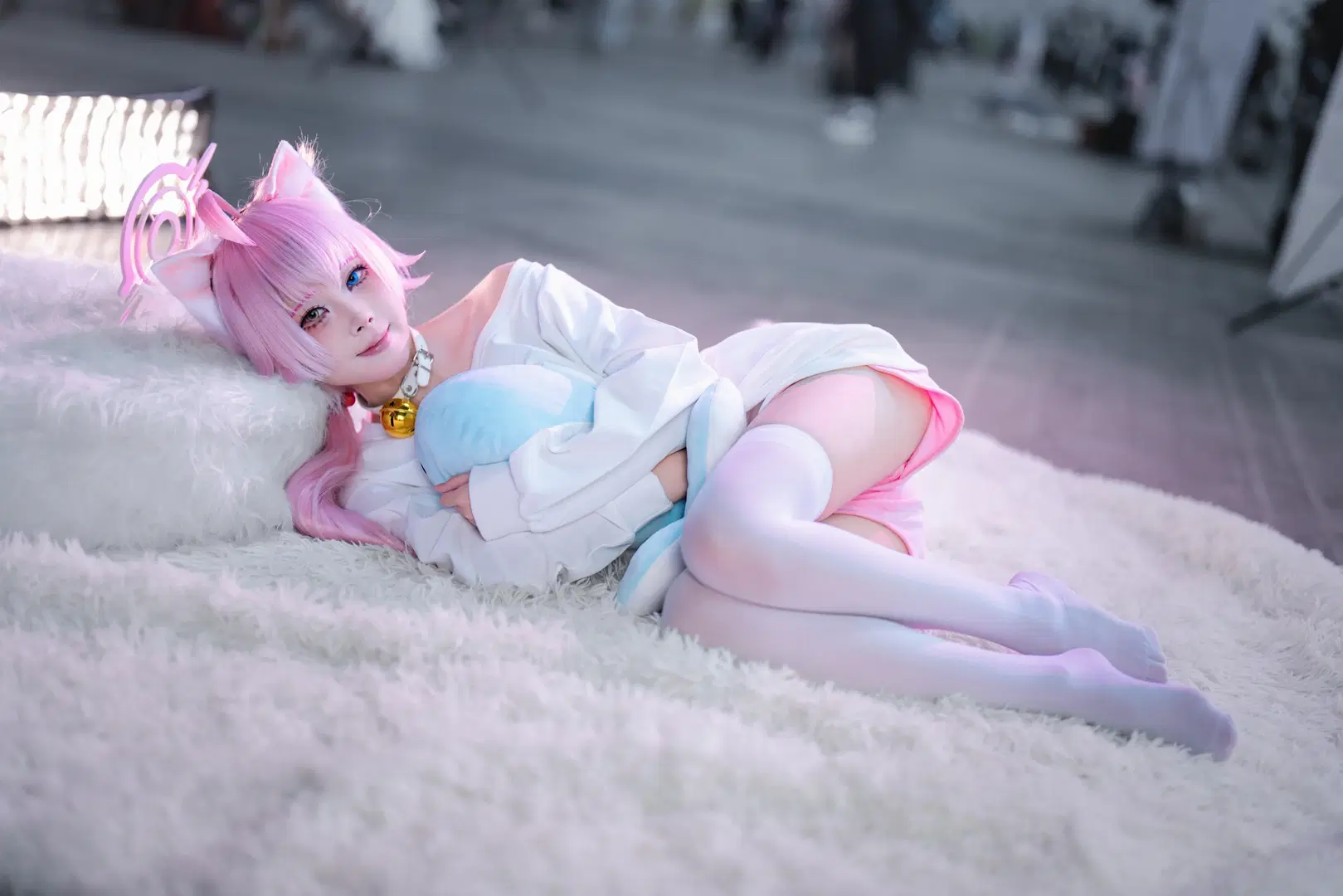 【小鸟游星野cos】蔚蓝档案里的慵懒猫咪形态 - OUKAI - 第10张